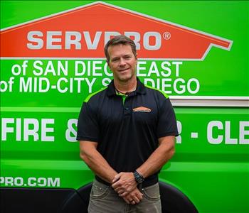Michael Jolley, team member at SERVPRO of San Diego East