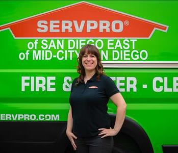 Anna Dubnow, team member at SERVPRO of San Diego East